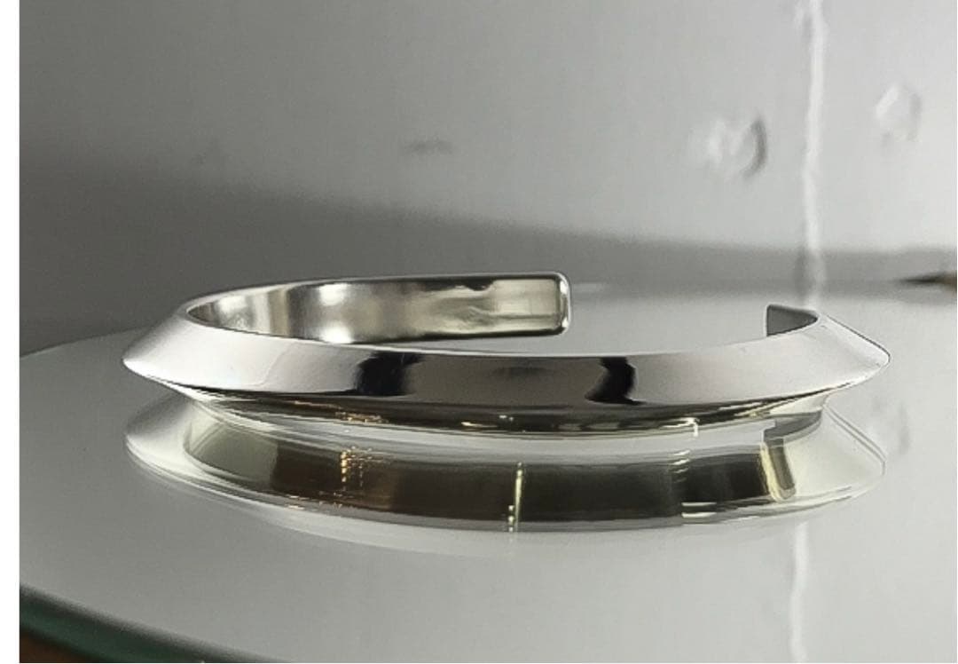 シルバー925 トライアングルバングル