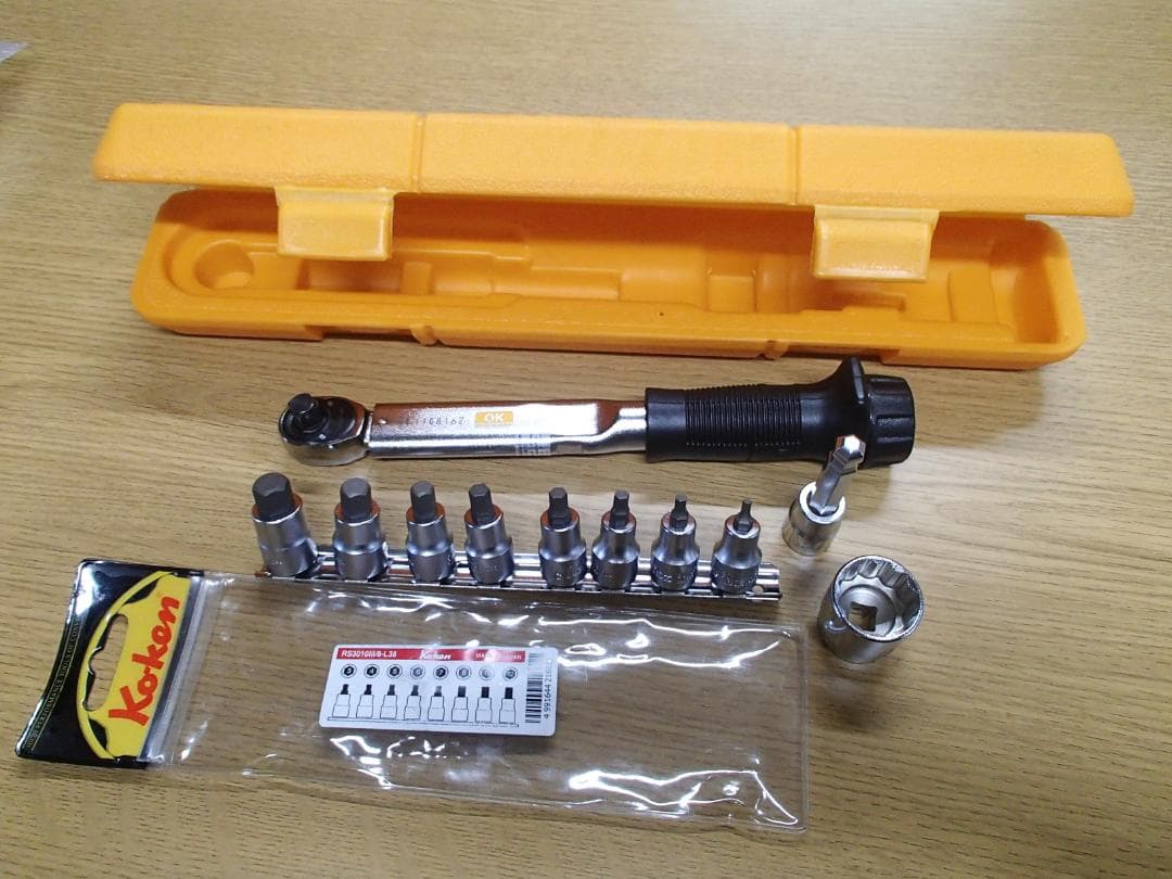 (Tohnichi) シグナル式トルクレンチ MTQL40Nセット