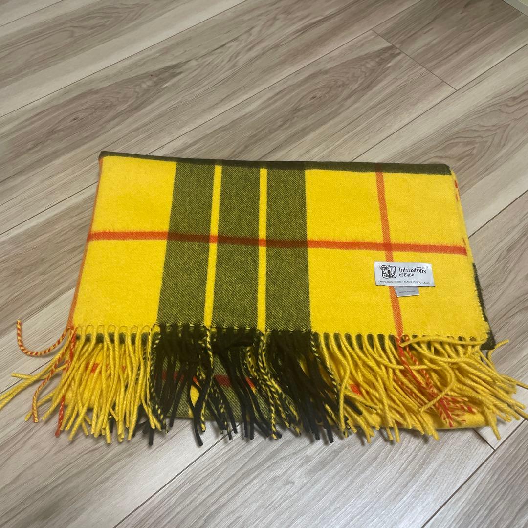 ジョンストンズン カシミア大判ストール