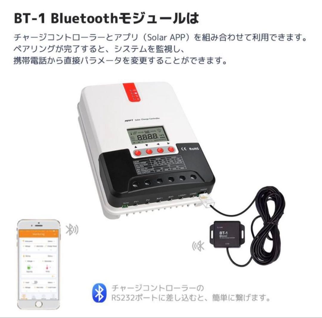 【中古美品】LVYUAN MPPT 40Aソーラー充電コントローラーML2440