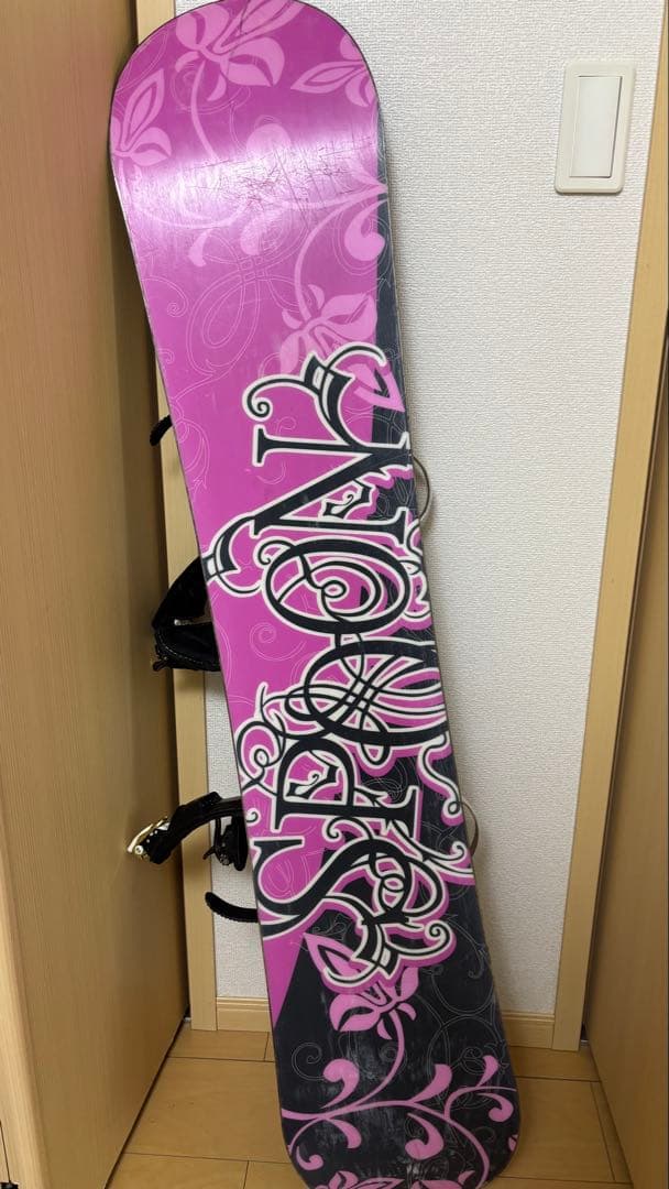 SPOON Bloom スノーボード レディース ビンディング 板137cm