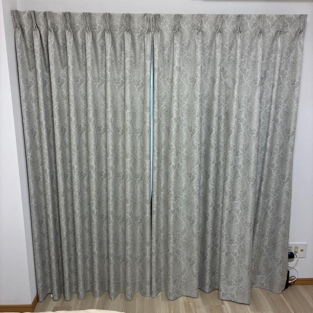 遮光率100%完全1級遮光カーテン「ジーク」 遮像遮熱レースカーテン「ミーヌ」