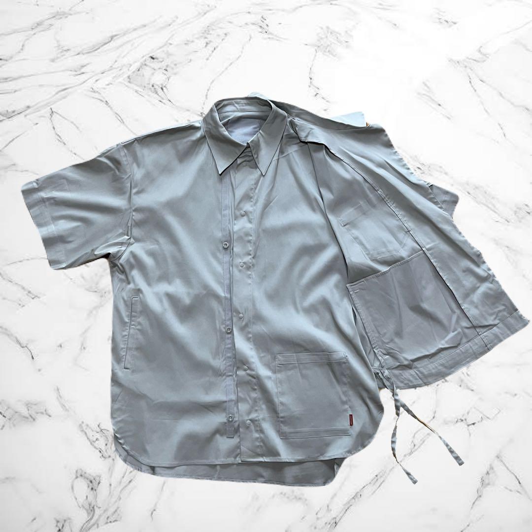 トップス GOOPiMADE GNV-05SoftBox 2-Layer Shirt