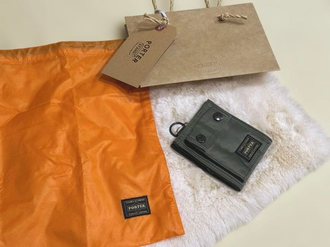 PORTER/タンカー/財布/吉田カバン/ウォレット/MA-1/グリーン/新品