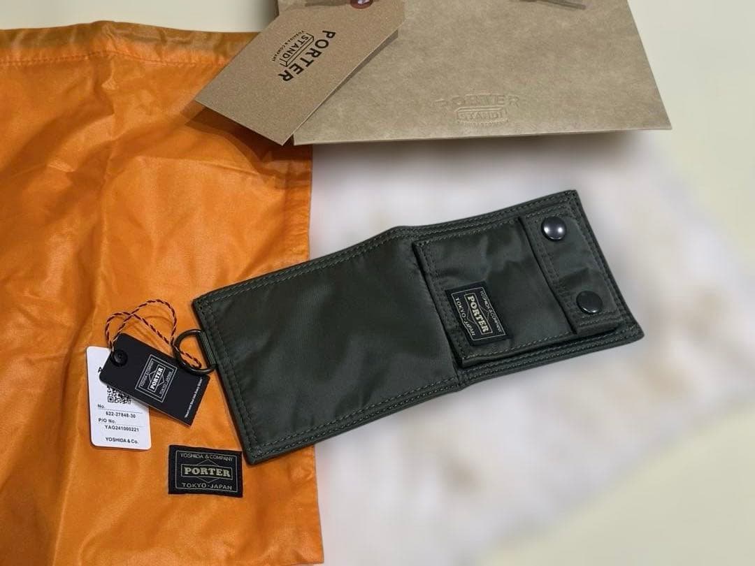 PORTER/タンカー/財布/吉田カバン/ウォレット/MA-1/グリーン/新品