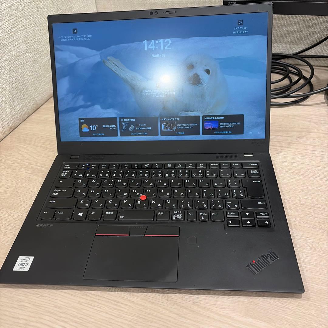 Windowsノート本体 ThinkPad X1 Carbon Gen8 core i7