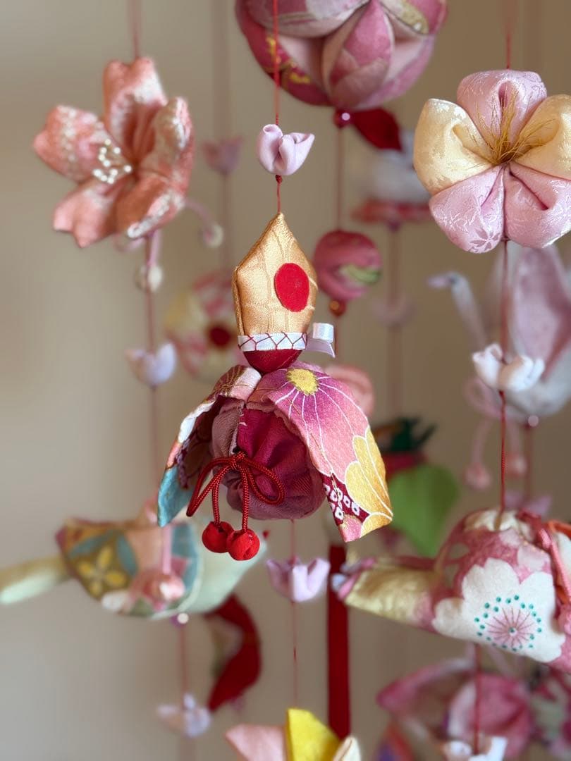 可愛いつるし雛　No.172 雛祭り・桃の節句・初節句飾り・さげもん吊るし飾り