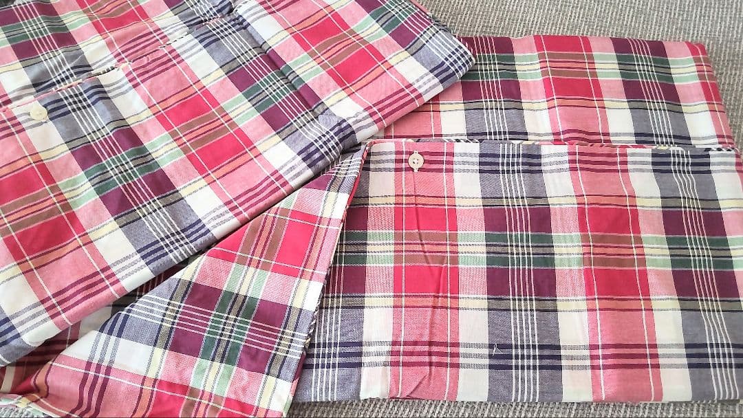 新品✨ラルフローレンコンフォーターカバーS✨サンデックプラッド/タータンチェック