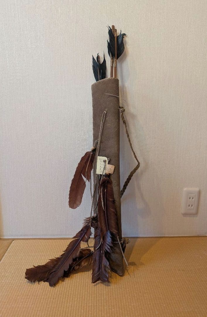 矢筒と矢のセット　ニューメキシコ　グランドキャニオン　インディアン　インテリア