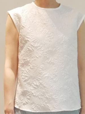 定価3万★新品★MASSE＊MENSCHシルク混デイジーブラウス/マッセメンシュ