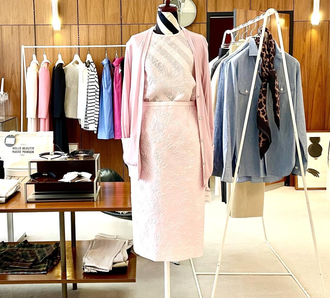 定価3万★新品★MASSE＊MENSCHシルク混デイジーブラウス/マッセメンシュ