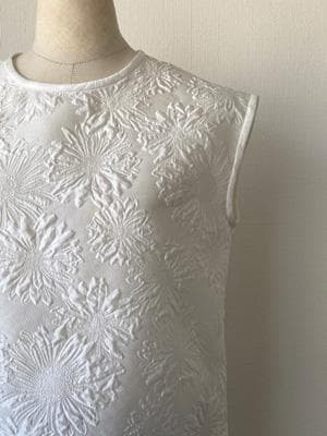 定価3万★新品★MASSE＊MENSCHシルク混デイジーブラウス/マッセメンシュ