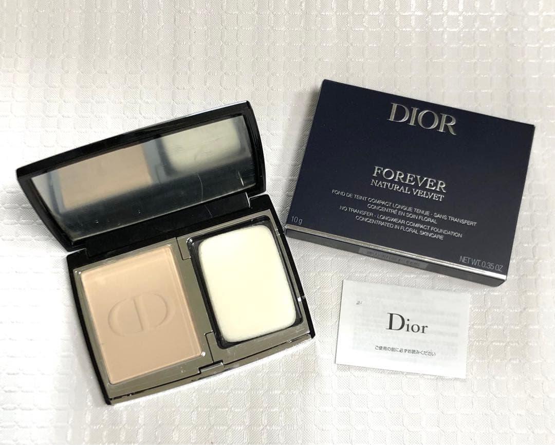 新品　Dior パウダーファンデーション FOREVER ケース付き 百貨店購入