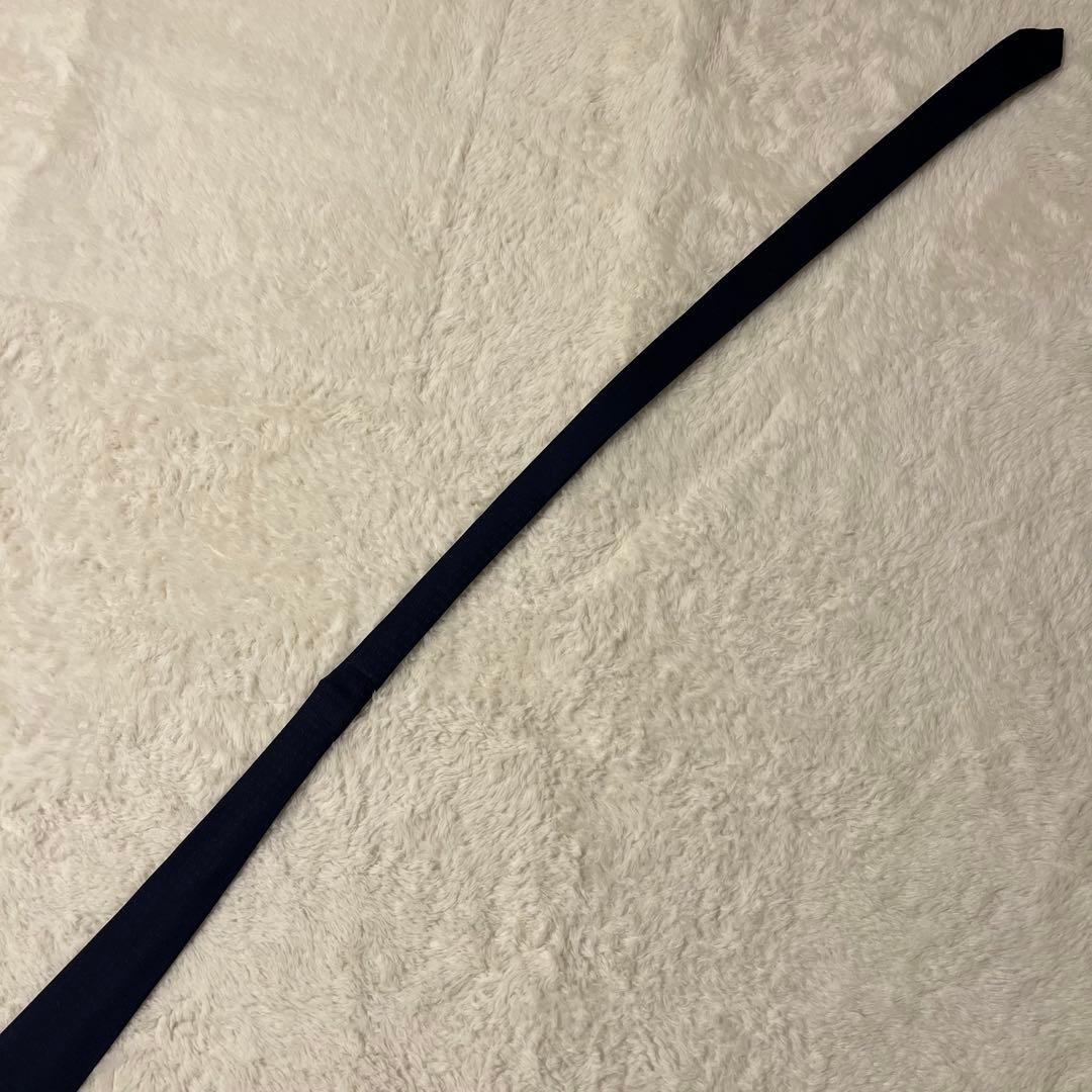 極美品！ エルメス ネクタイ H柄 ファソネ ネイビー