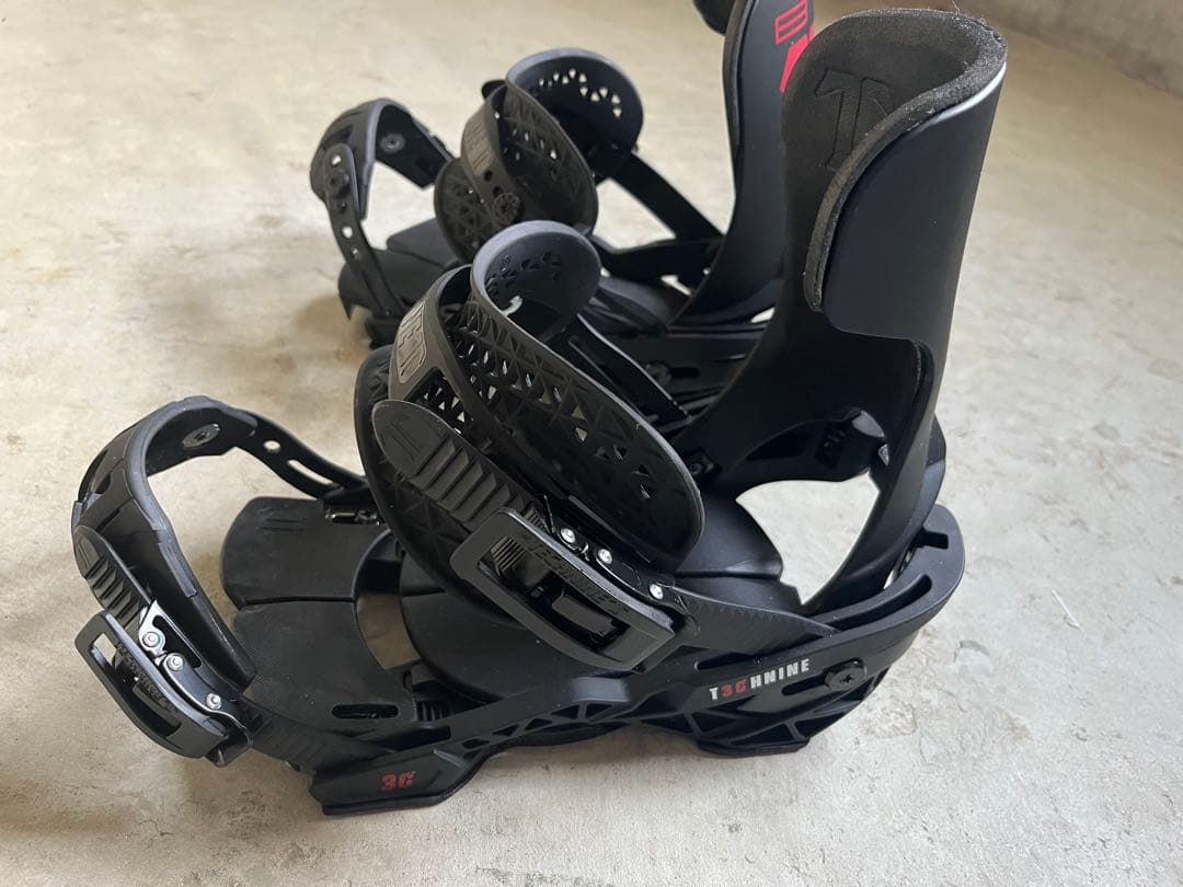 TECHNINE スノーボードビンディング 30 ブラック