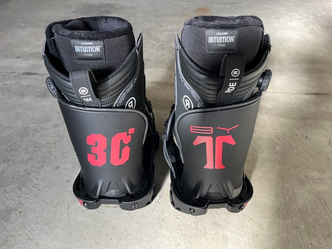 TECHNINE スノーボードビンディング 30 ブラック