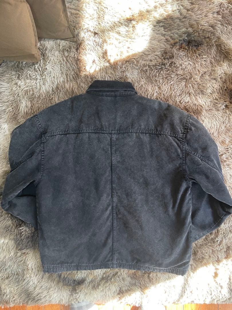 ジャケット・アウター WASHED CANVAS SHOP JACKET