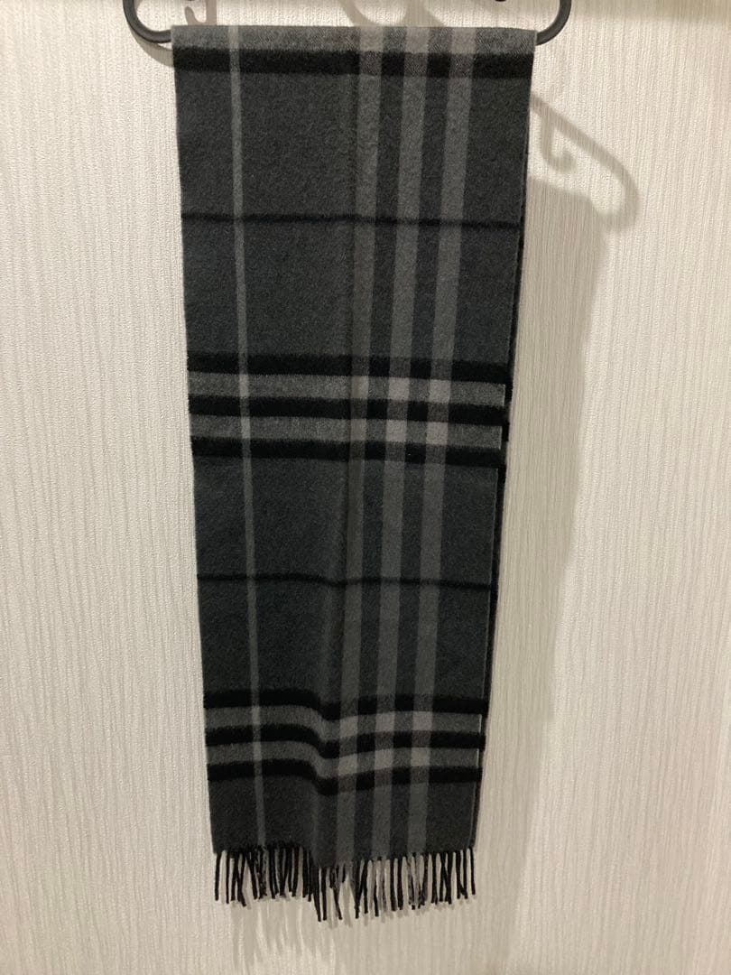 美品BURBERRY マフラー チェックバーバリー