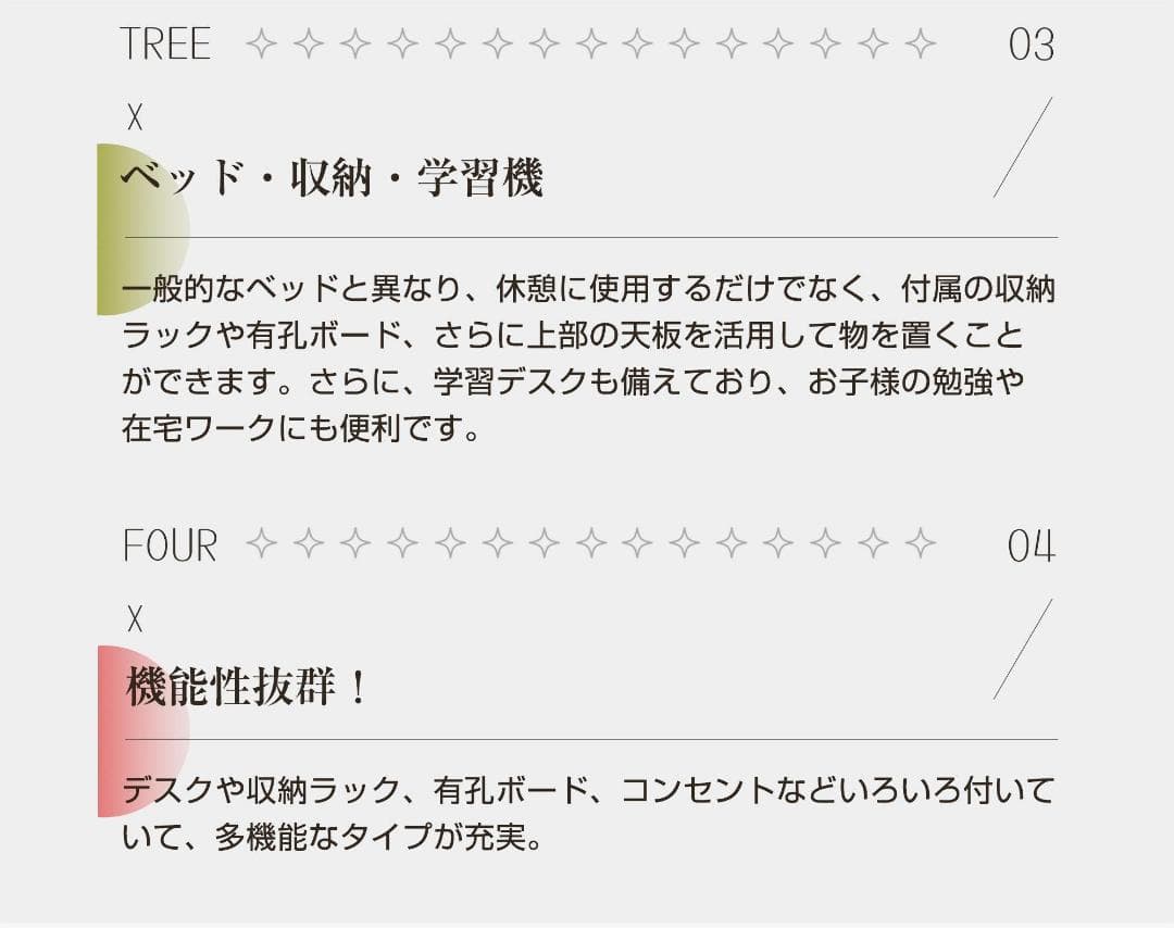 ホワイトシステムベットロフトベッド シングル スチールネット付き移動型デスク付き