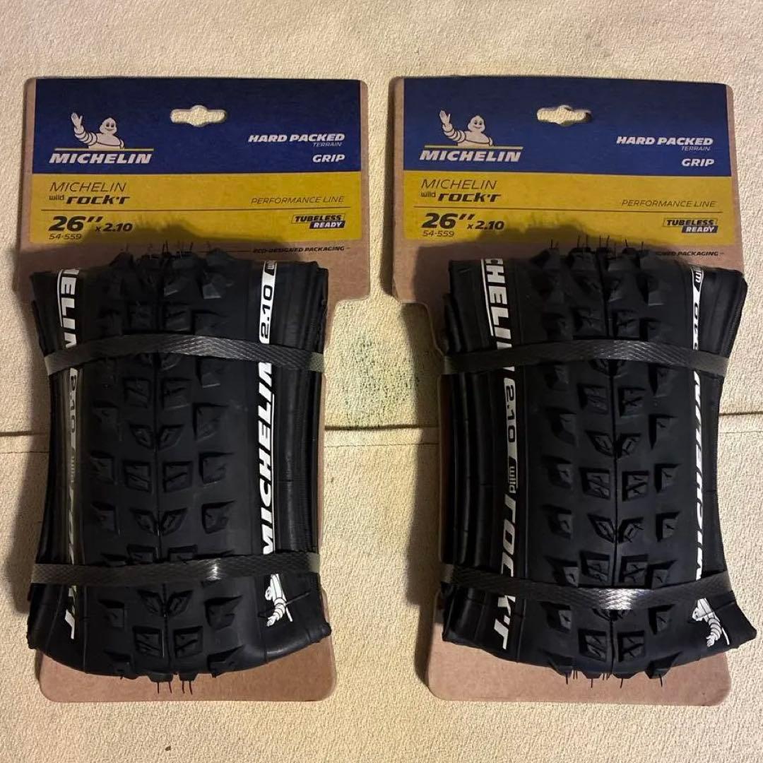MICHELIN WILD ROCKER MTBタイヤ26×2.10 2本セット