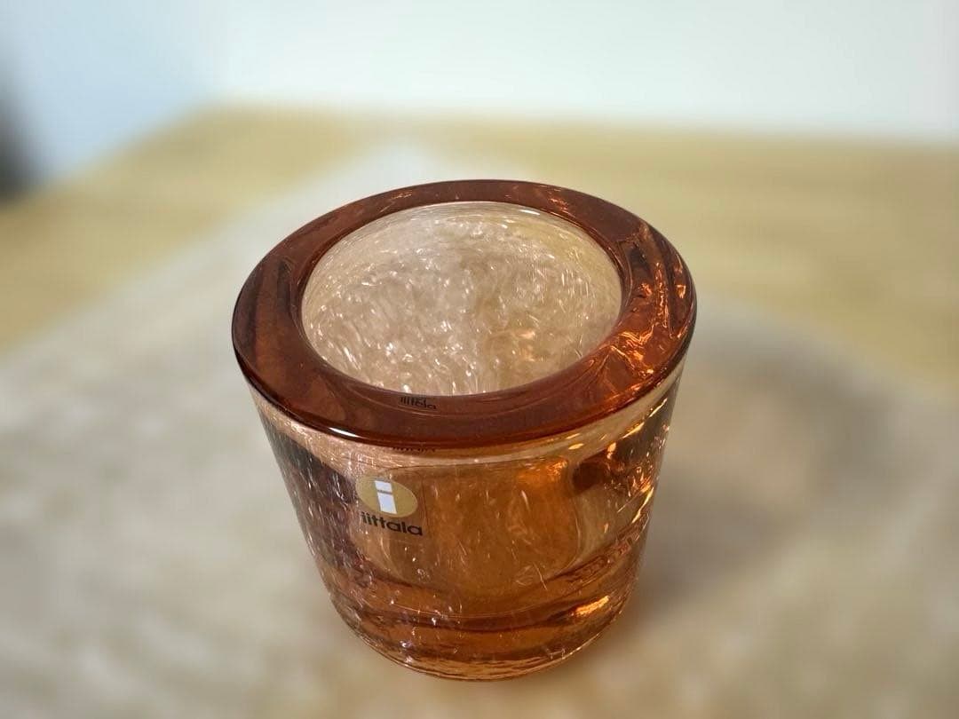 ブ*キ様  kivi キャンドルホルダー 2個　透明度の高い　赤