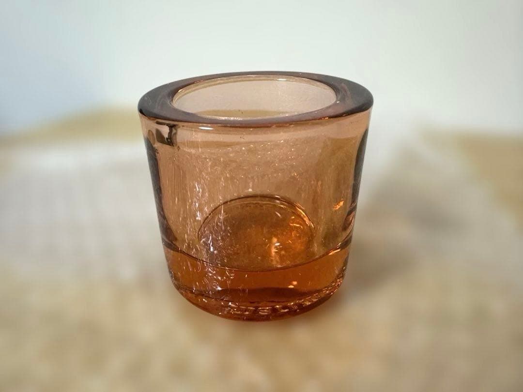 ブ*キ様  kivi キャンドルホルダー 2個　透明度の高い　赤