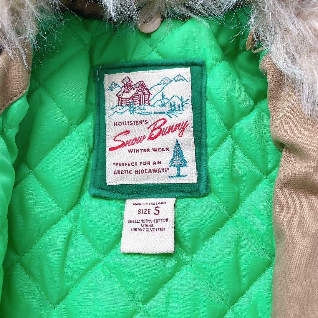 y2k ホリスター　グランジ ファー　短丈　ミリタリージャケット　平成ギャル