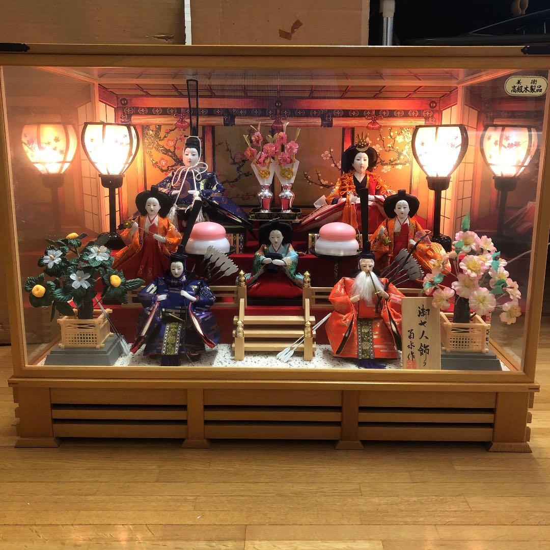 特選　雛人形　菊水　御七人飾り