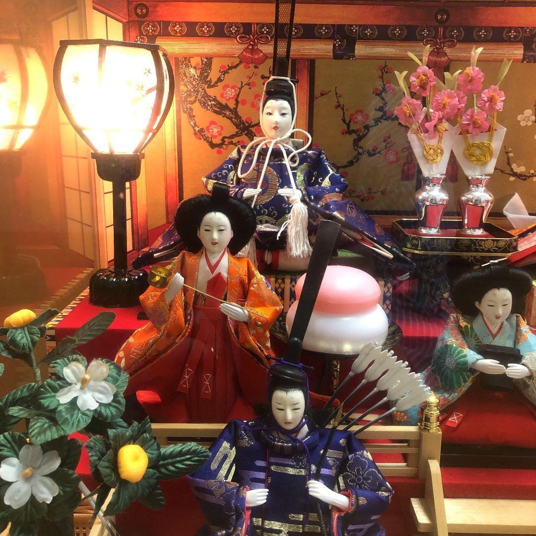特選　雛人形　菊水　御七人飾り