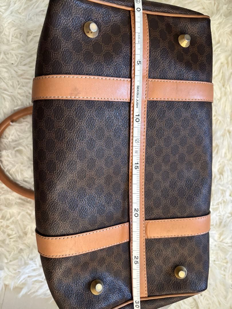 CELINE ブラウン ボストンバッグ