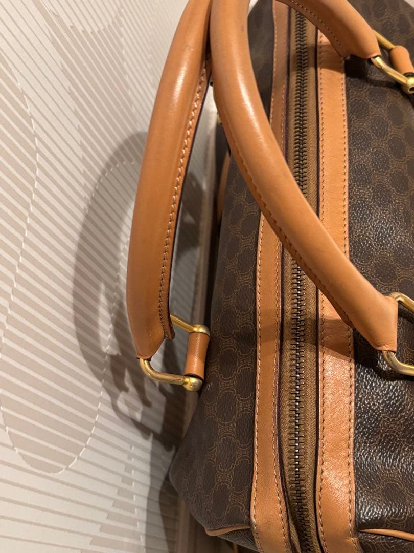 CELINE ブラウン ボストンバッグ