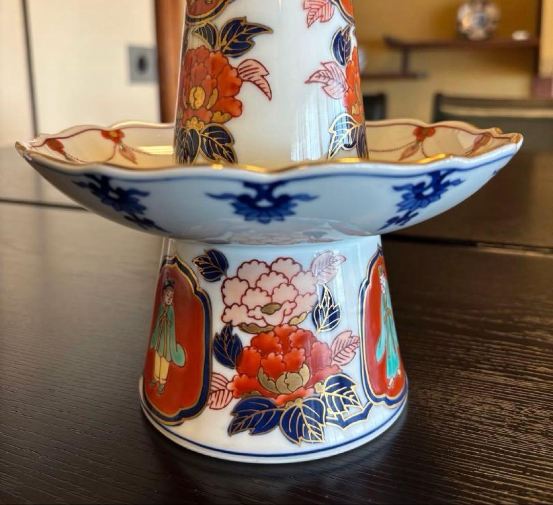 有田焼　燭台　蝋燭立て　2本セット キャンドルスタンド