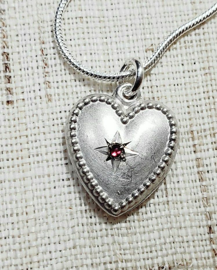 1940年代　スウィートハートジュエリー　パフィハート　シルバー WW2 星