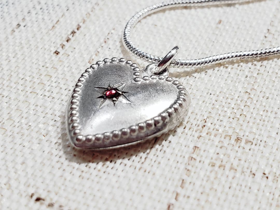 1940年代　スウィートハートジュエリー　パフィハート　シルバー WW2 星