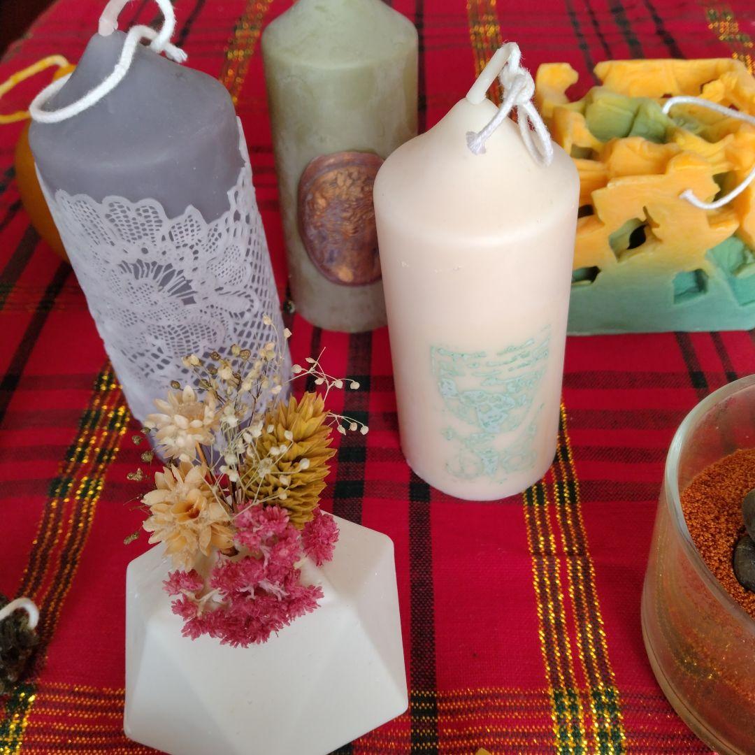 【匿名配送】ハンドメイドキャンドル まとめ売り32点