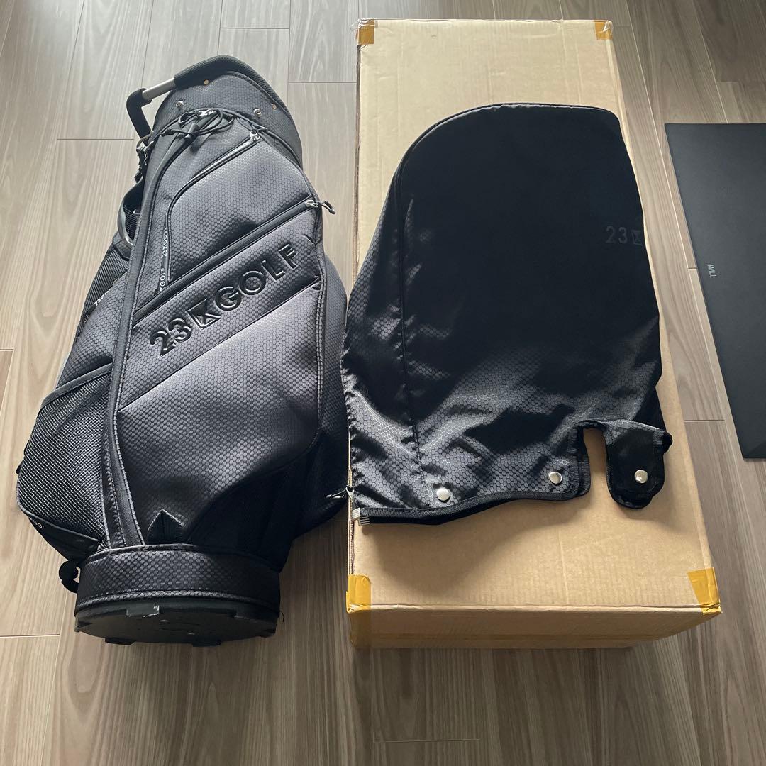 23GOLF ブラック キャディバッグ