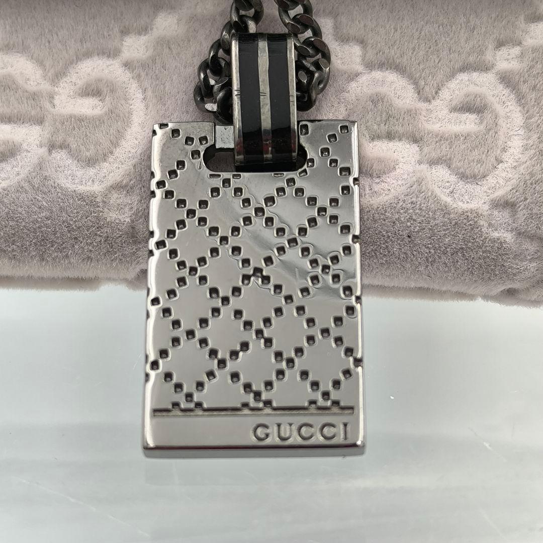 極美品✨GUCCI ディアマンテ シルバー925 プレート ネックレス グッチ