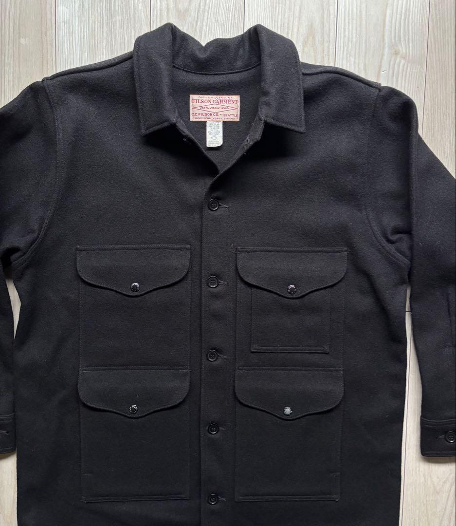 USA製 FILSON フィルソン マッキノークルーザー 46 ブラック