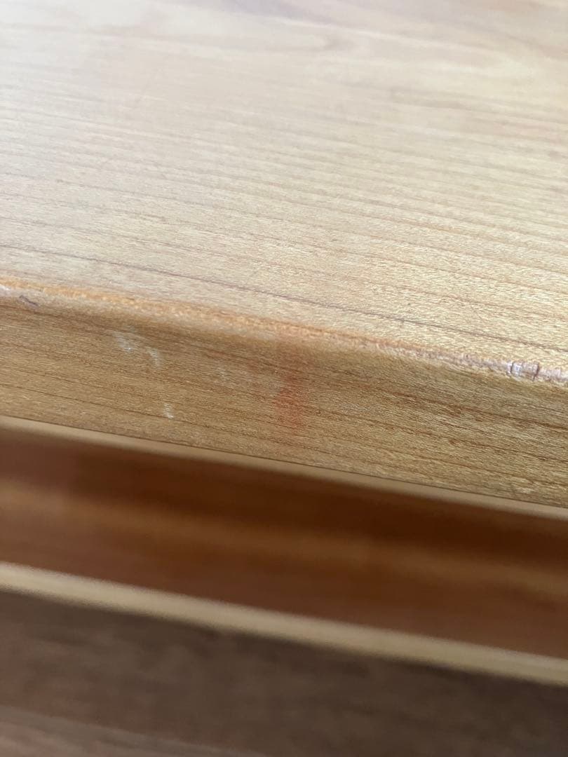 キャトルセゾン　ローテーブル　サクラ材