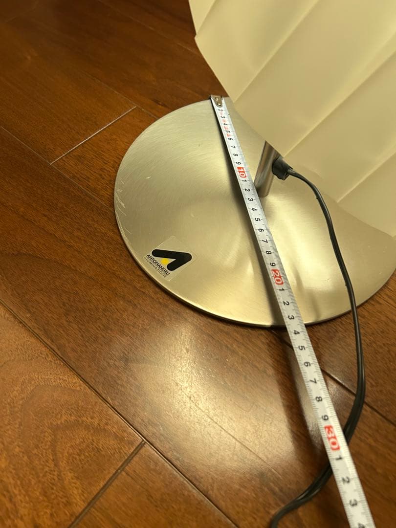 ACTUS アクタス ホワイト スパイラル フロアスタンドライト