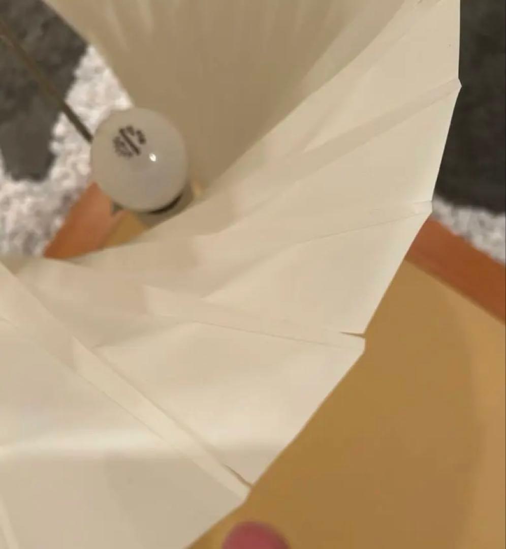 ACTUS アクタス ホワイト スパイラル フロアスタンドライト