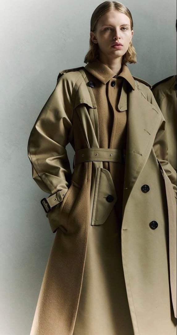 Sacai 24aw トレンチコート