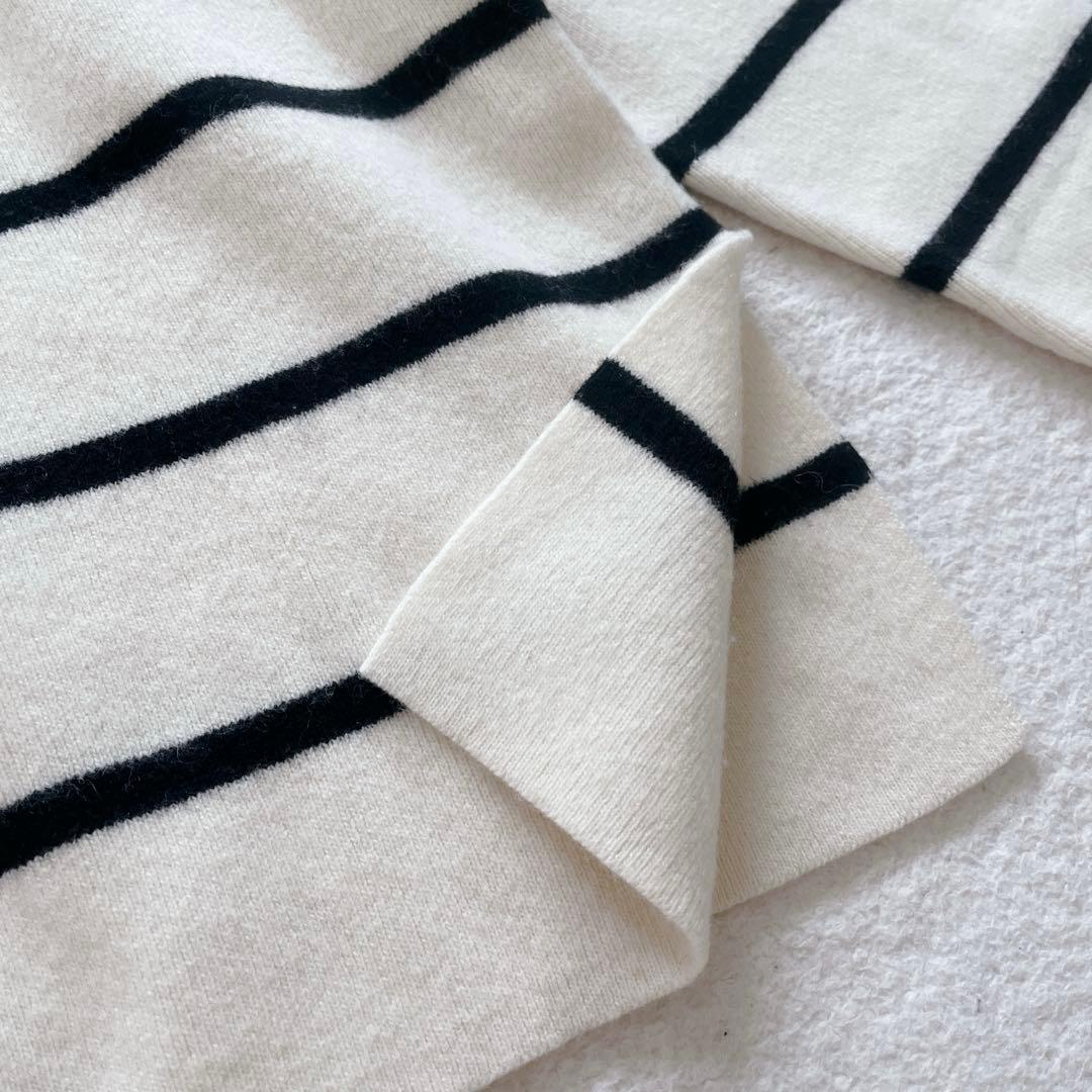 ビアズリー スムースボトルネックニット ウール プルオーバー