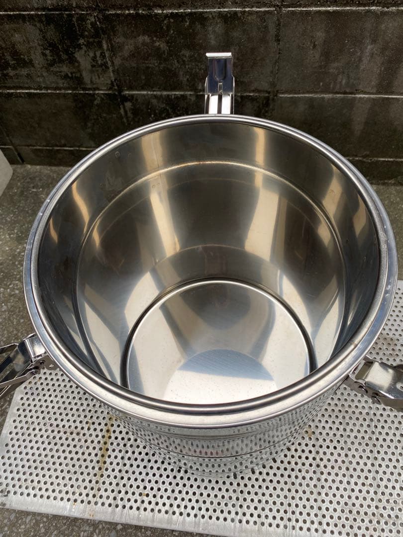 ステンレス保温鍋 ステンレス保冷鍋 スチール保温鍋 保冷調理鍋 30L 箱付