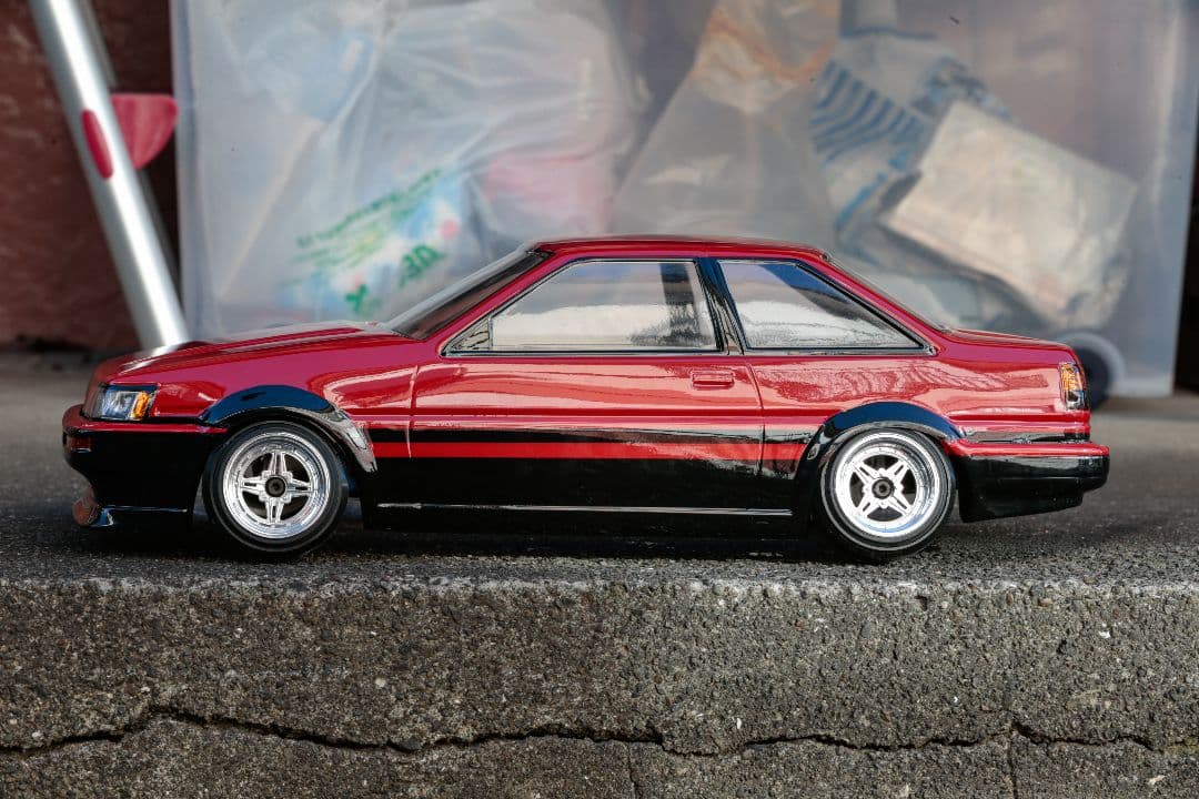 パンドラRC トヨタ AE86 2ドア レビン 塗装済み