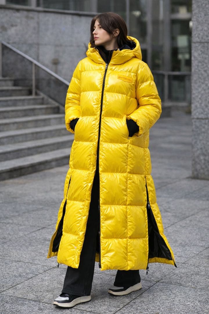 DUVETICA ALSHAT ロングダウン 44 シャイニーイエロー 現行タグ