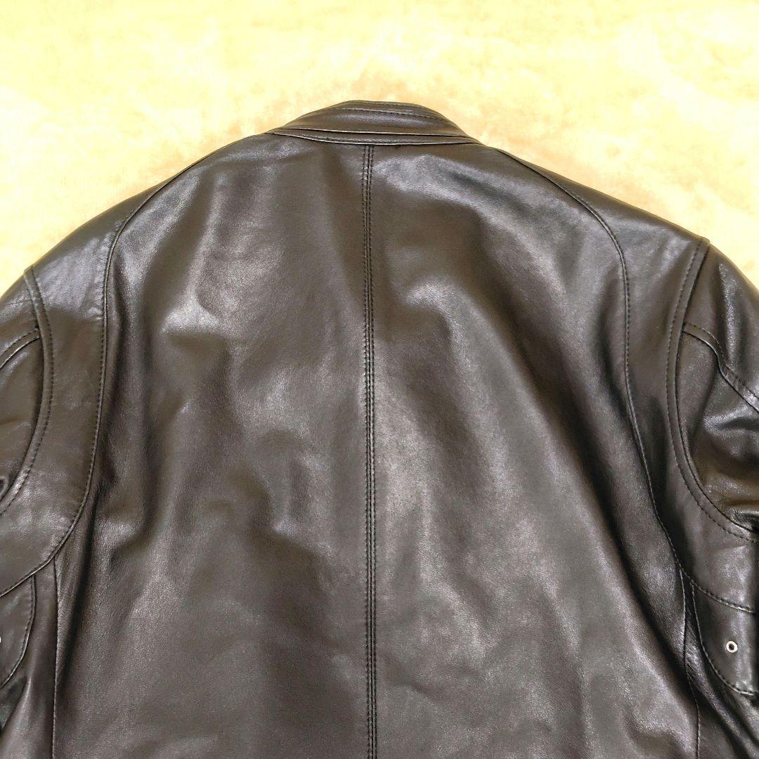 ユナイテッドアローズ シープスキン シングルライダース レザージャケット