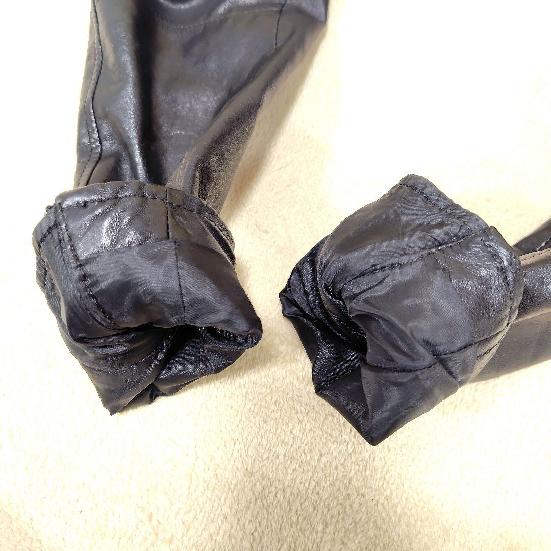 ユナイテッドアローズ シープスキン シングルライダース レザージャケット