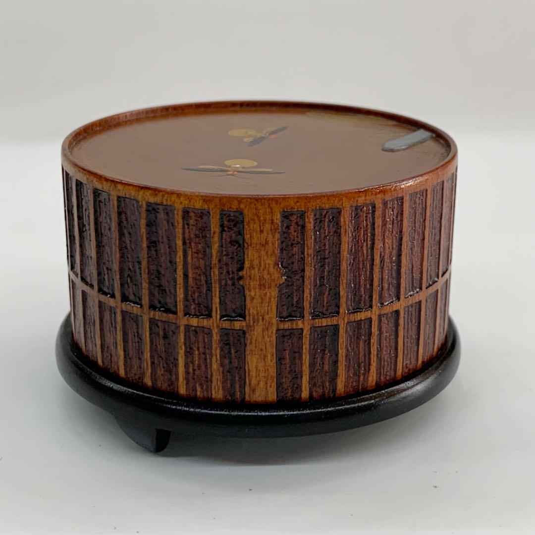 【香合　蛍籠】山下泰園　共箱