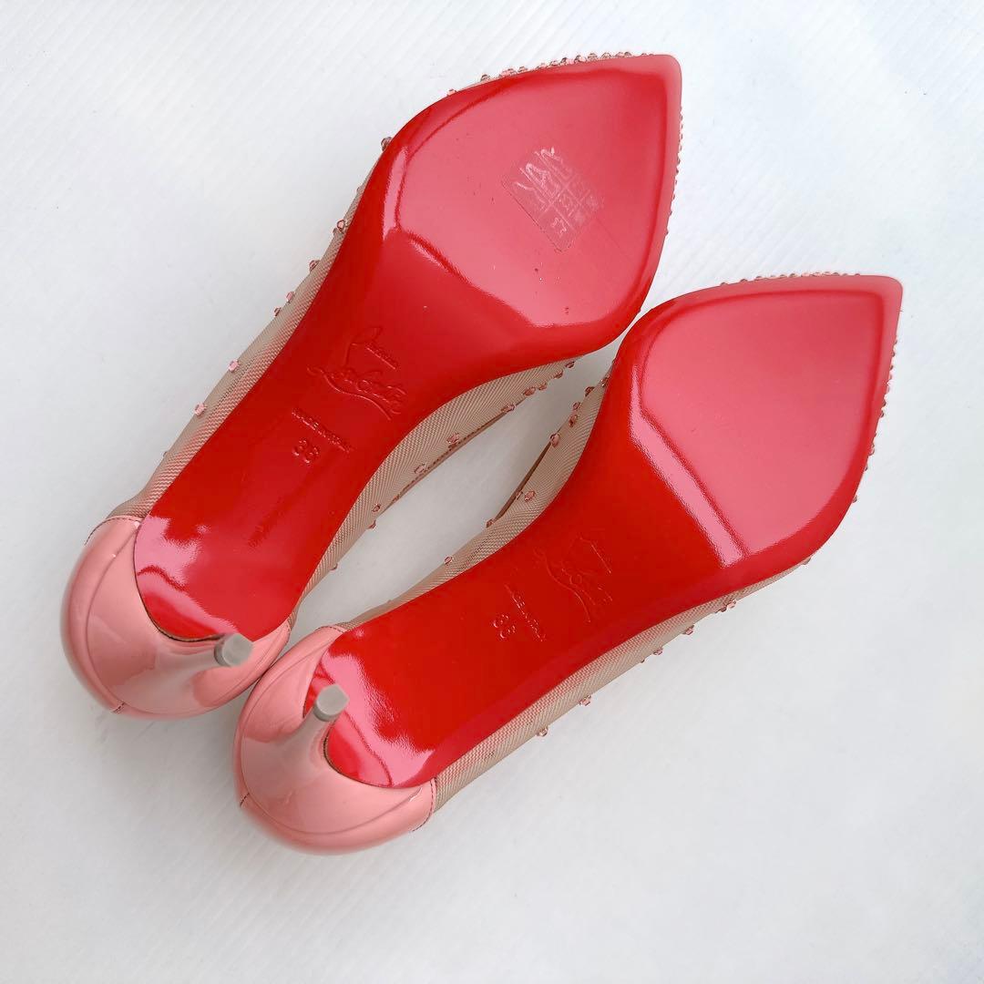 ルブタン　STRASS 豪華　スワロ　ラインストーン　ハイヒール　パンプス　新品